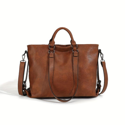 Charlotte™ – Klassisk vintage-tote med tidlös elegans
