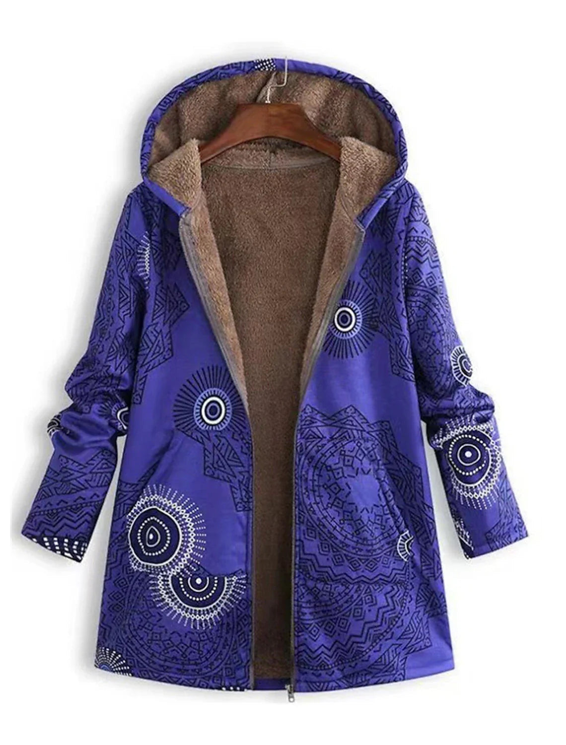 LINNEA | Varm & mjuk parka med fickor