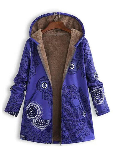 LINNEA | Varm & mjuk parka med fickor