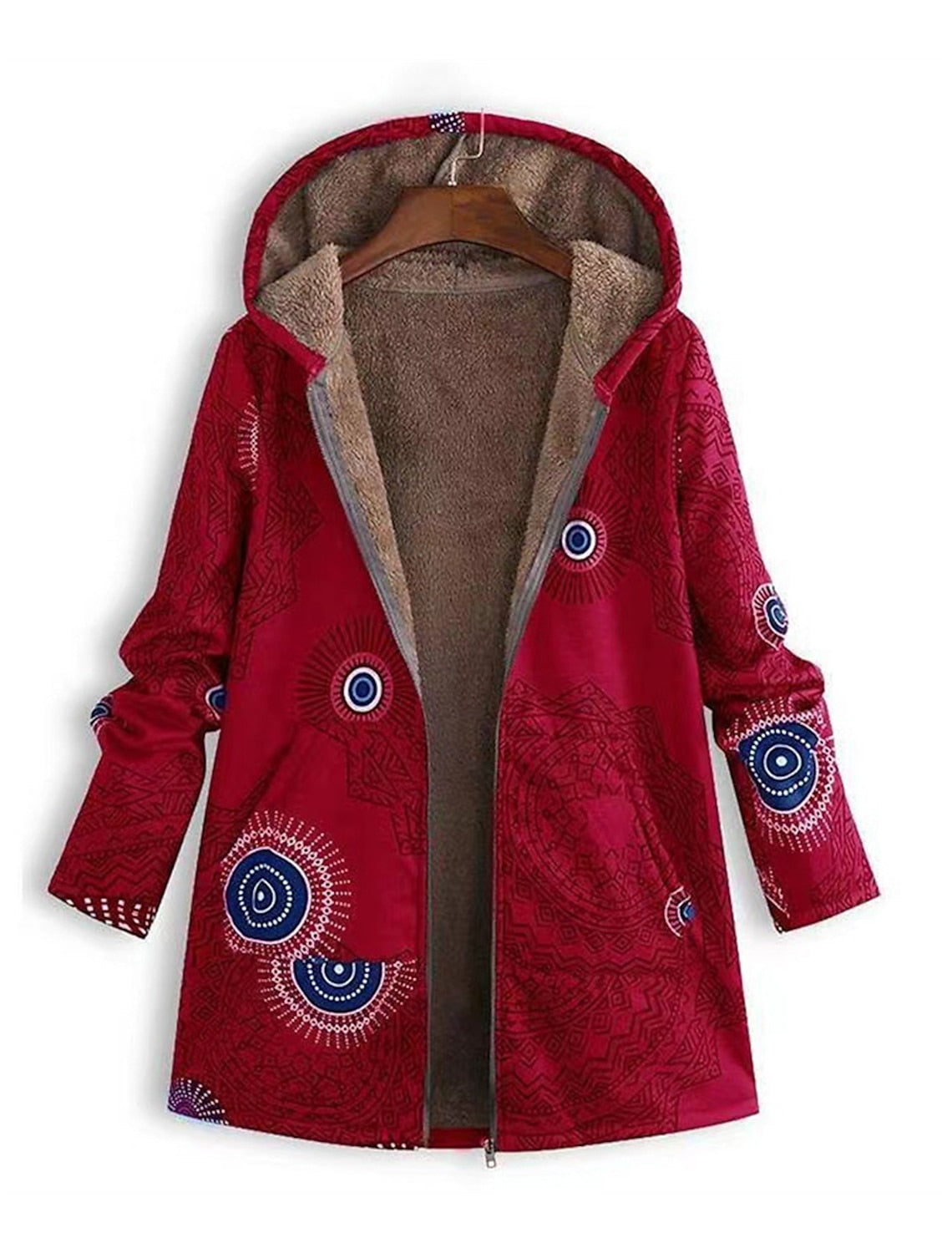 LINNEA | Varm & mjuk parka med fickor
